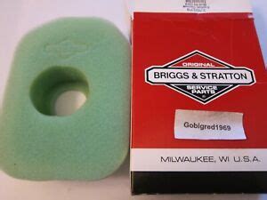 New Genuine Briggs Stratton Foam Air Filter Lots More Listed