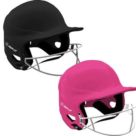 Rip It Vision Pro Youth Faspitch Softball Batting Helmet Visy Bases