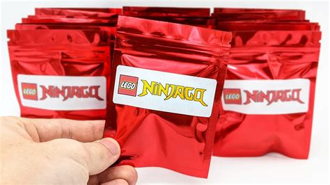 NEW Mystery LEGO Ninjago Minifigures 20 Pack Opening RARE