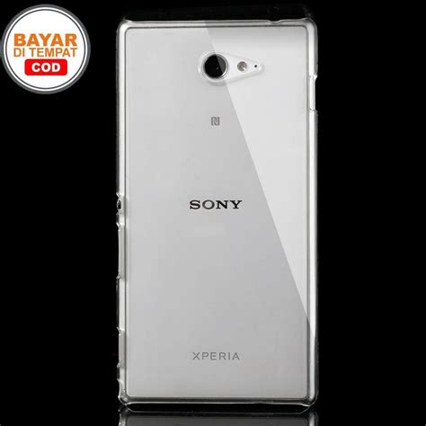 Jual Sony Xperia M2 Mika Transparan Clear Hard Case Hardcase Casing