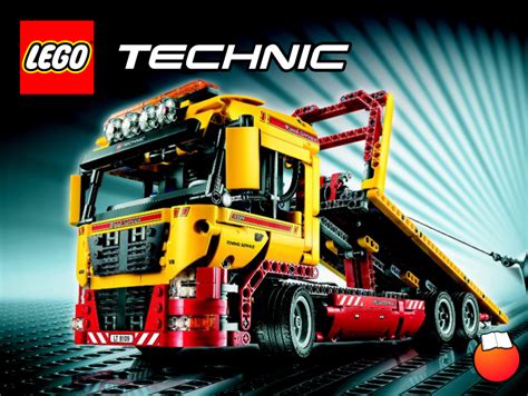 Mode Demploi Lego Set Technic Le Camion Remorque