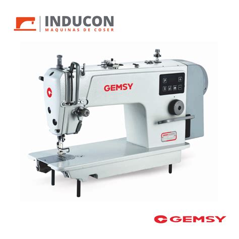 Recta industrial pesada Gemsy S2 B INDUCON MÁQUINAS DE COSER