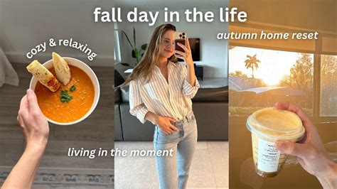 Cozy Relaxing Fall Vlog 2023 Marshall S Haul Lentil Soup Autumn