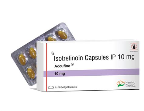 Finished Product Isotretinoin Accufine 10 Mg Capsule At Rs 400 Stripe