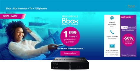 Prolongation Bbox Standard de Bouygues Telecom à 1 99 Bbox Mag