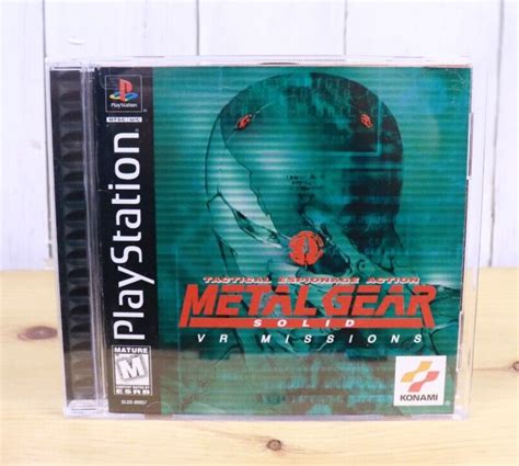 Ps1 Playstation 1 Metal Gear Solid Vr Missions Game Cib Complete Values