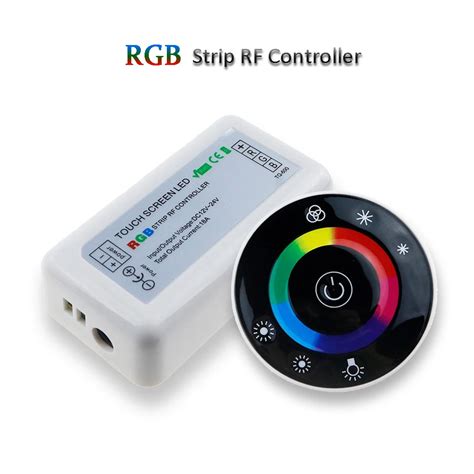 Touch RGB Controller 7 Keys LED Controller RF Wireless Touch Panel LED