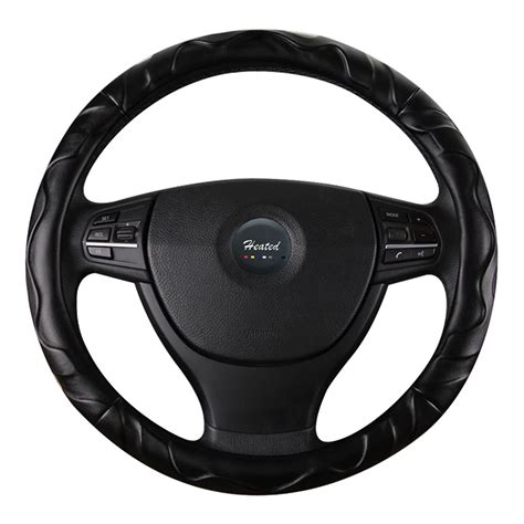 Braid On The Steering Wheel Cover 38cm 15 Holder Protector Car