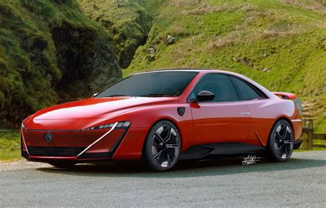 Virtual 2023 Peugeot 406 Coupe Revival May Swing Towards a Minimalist ...