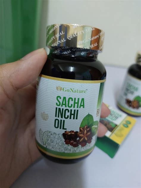 GoNature Sacha Inchi Oil Health Nutrition Health Supplements