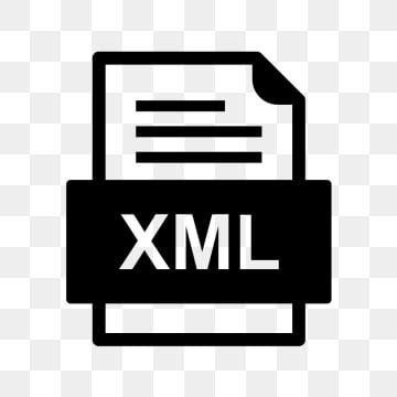 Xml Vector Hd Png Images Vector Xml Icon Xml Icons File Format Png