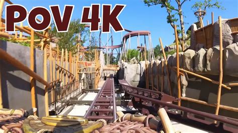 Toutatis Launched Coaster POV 2023 PARC ASTERIX 4K YouTube