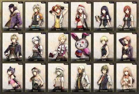 God Eater 2 Characters 12 By Juanchillox On Deviantart