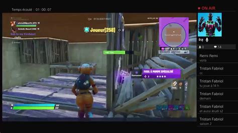 Live Fortnite Fr Fille Et Gar On Venez Parle Venez Jouer Rush Abo