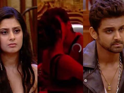 Bigg Boss 17 Isha Malviya And Samarth Jurels Intimate Kiss Shocks