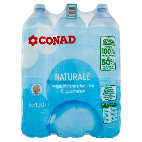 Acqua Minerale Naturale 6 X 1 5 L Conad Conad