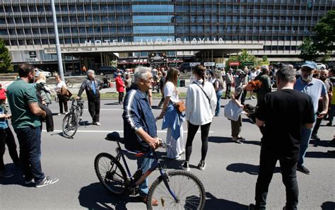 Protest Ne Damo Hotel Jugoslaviju Zeleno Levi Front