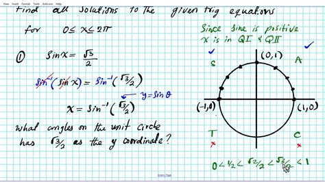 How To Solve Trig Equations Part 2 5 3 Precalculus Trigonometry Limits