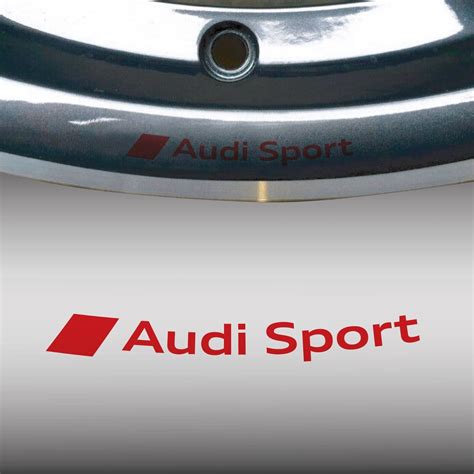 Adesivo Cerchi Audi Sport S Line Ruota In Lega A A A A Tt Q S Line