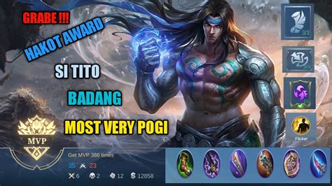 BADANG MVP PLAY MOBILE LEGENDS BANG BANG Mlbb YouTube