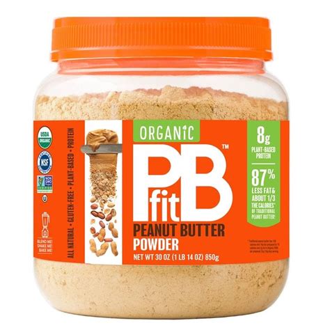 Pbfit All Natural Organic Peanut Butter Powder Oz Instacart