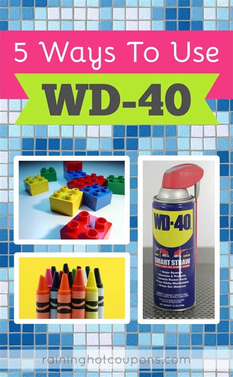 5 Ways To Use WD 40 Wd 40 Household Hacks Cleaning Hacks