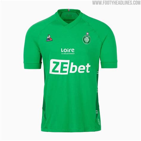 Saint-Étienne 21-22 Home, Away & Third Kits Released - Footy Headlines