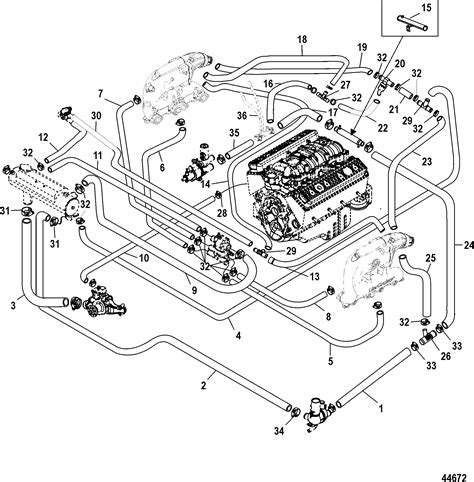 Mercruiser Closed Cooling System Diagram