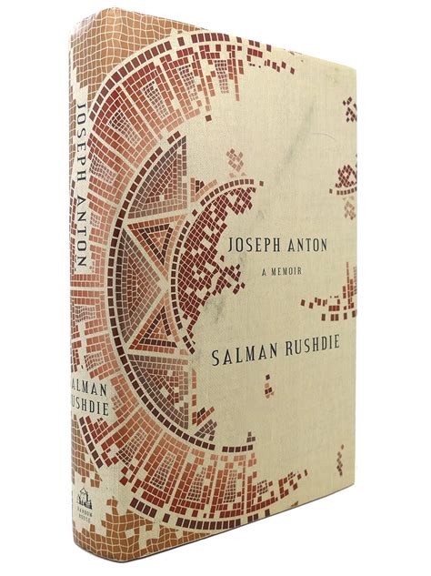 JOSEPH ANTON A Memoir | Salman Rushdie | First Edition; First Printing