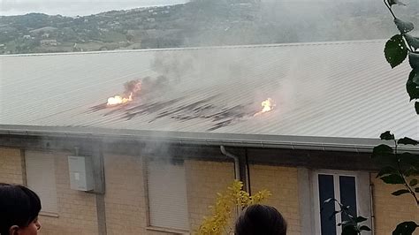 Incendio Alla Discoteca John Lennon Di Grottazzolina Le Fiamme