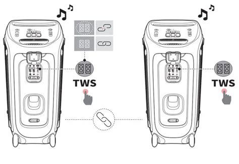 JBL Partybox 310 Manual Connect Two PartyBox - Manuals+