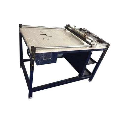 Ms Fabric Manual Screen Printing Table For Textile Industry Rs 45000 Piece Id 6050199091