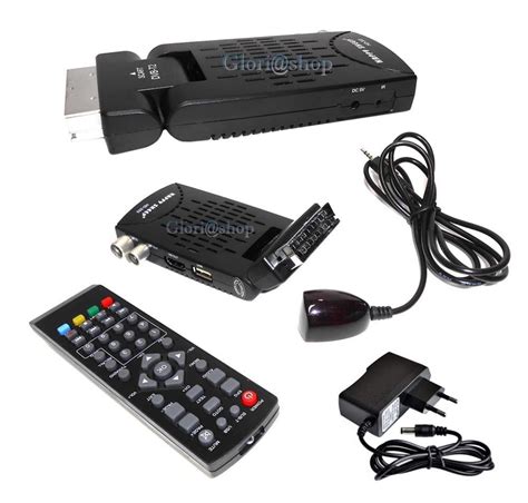 DECODER SATELLITARE DIGITALE TERRESTRE MINI DVB T2 USB HDMI PRESA SCAR