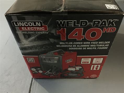 Lincoln Electric Weld Pak 140 HD Wire Feed Welder K2514 1 EBay