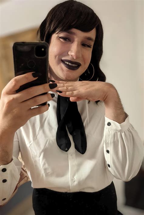 I Always Wanted To Do A Goth Look But I Never Had The Courage Until