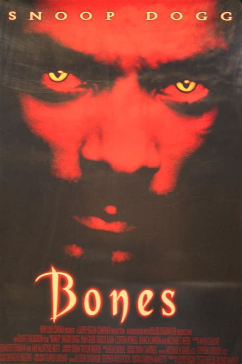 Amazon.com: Bones - Snoop Dogg - Movie Red Poster 27"x40" : Home & Kitchen