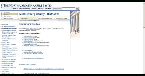 superior and district court calendars nc printable – Calendar Template 2021