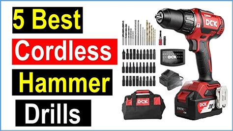 Best Cordless Hammer Drills 2023 Top 5 Best Cordless Hammer Drills