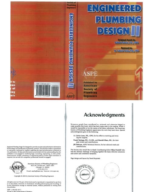 Engineered Plumbing Design Ii Aspe Pdf