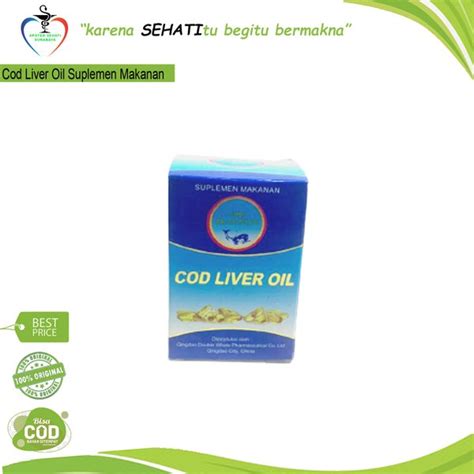 Jual Cod Liver Oil Minyak Ikan Di Lapak Apotek Sehati Bukalapak