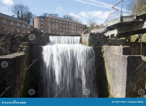 Cromford Mill stock image. Image of derbyshire, mill - 43277469