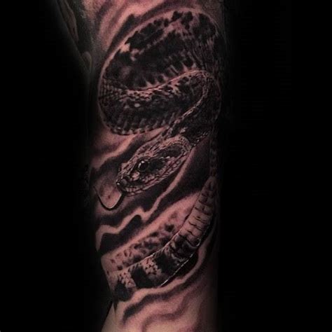 Rattlesnake Tattoo Designs For Men Manly Ink Ideas