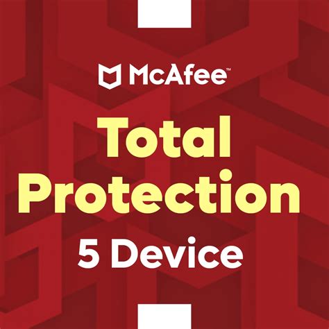 Purchase McAfee Total Protection 5 Device!