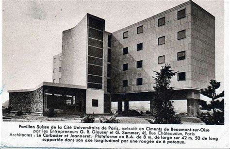 Ad Classics Swiss Pavilion Le Corbusier Archdaily