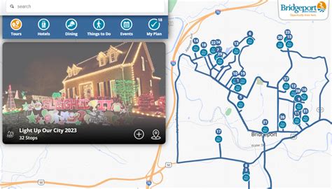 Download the Bridgeport WV App and Access the Light Up Our City Map ...