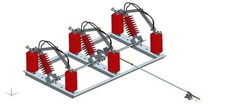 33kv Isolator Current 2000a With Earth Switch Manufactory China