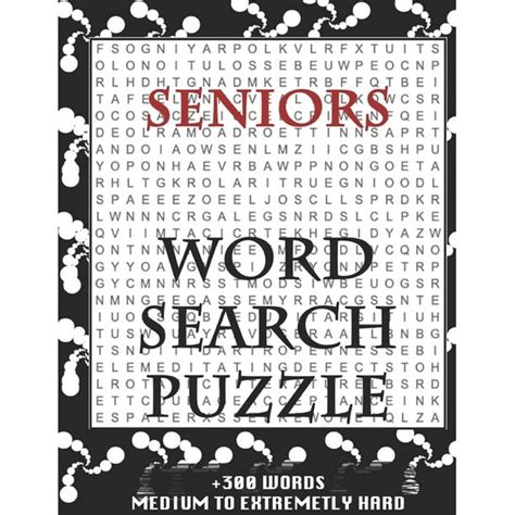 Large Print Word Search Puzzles For Seniors Printables | Images and ...