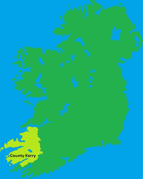 Wanderlust Travel & Photos - County Kerry Map