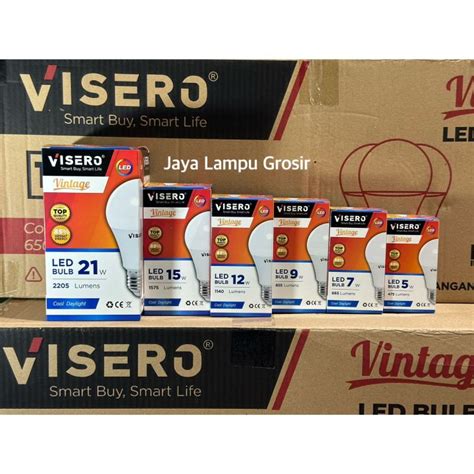 Visero Vintage Lampu Led W W W W W W W Watt Watt