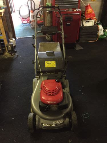 Honda Hrd 535 Push Mower Lawnmowers Shop